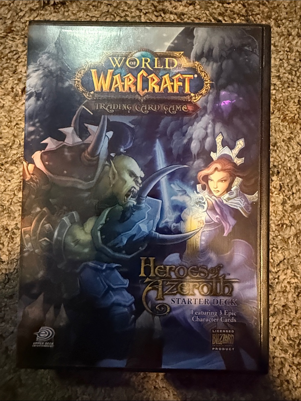 World of Warcraft Heroes of Azeroth Starter Deck - Trading Card Game unsealed